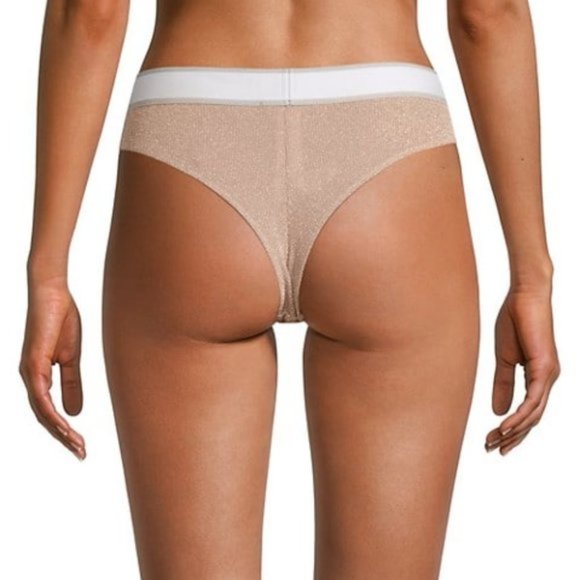 Balmain Logo Band Brazilian Panties Sz 36 / US 4 - Picture 2 of 6